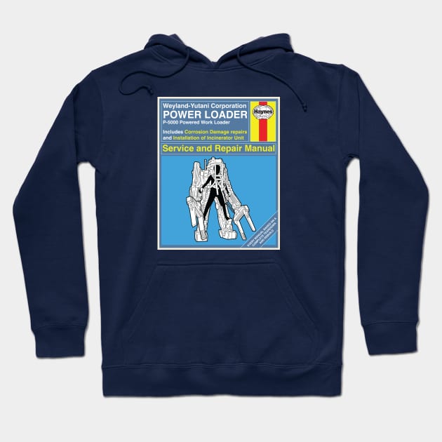 Power Loader P-5000 Hoodie by TommyArtDesign